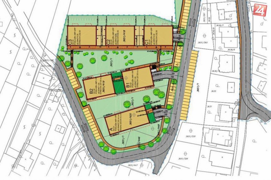 Polyfunkčný komplex Dlhé diely