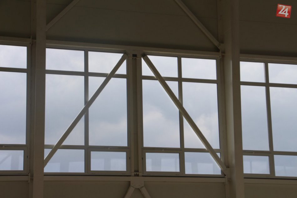 V obrazoch: Výstavba telocvične pri Športovom gymnáziu v Trenčíne