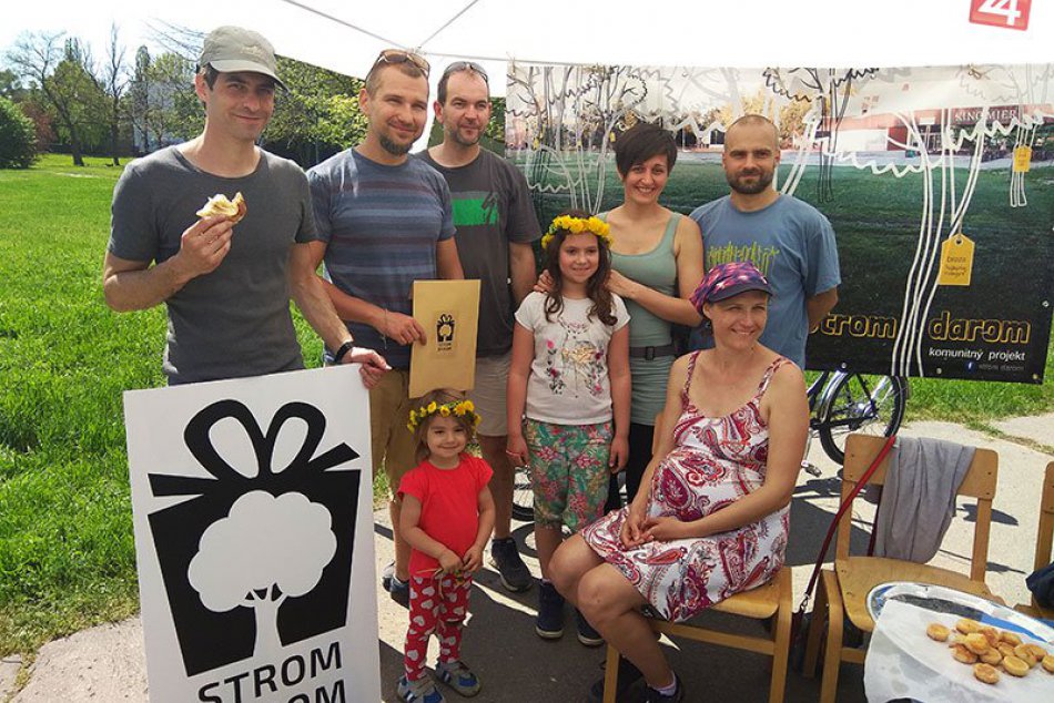 Strom darom v Nových Zámkoch: Výsadba 23 nových stromov pred kinom Mier