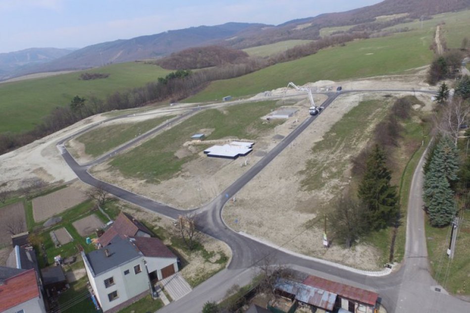 Nové stavebné pozemky v Slaskej kompletne skolaudované! Pozrite FOTO