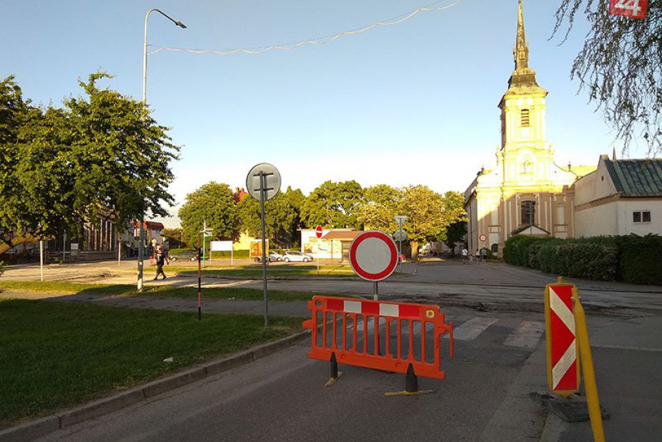 Rekonštrukcie ciest v Nových Zámkoch