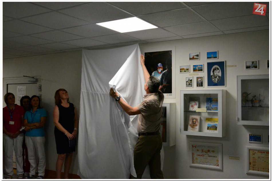 V OBRAZOCH: V nemocnici si uctili pamiatku profesora Kothaja