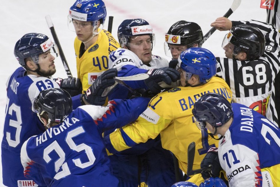 FOTO: Momenty zo súboja Slovensko - Švédsko