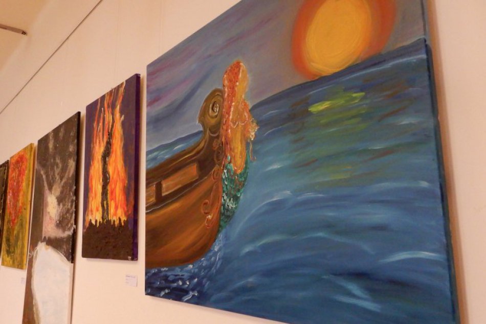 Maľby nohami Levoča 05/2018