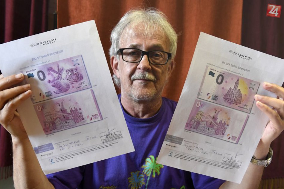 0 Euro Souvenir bankovky