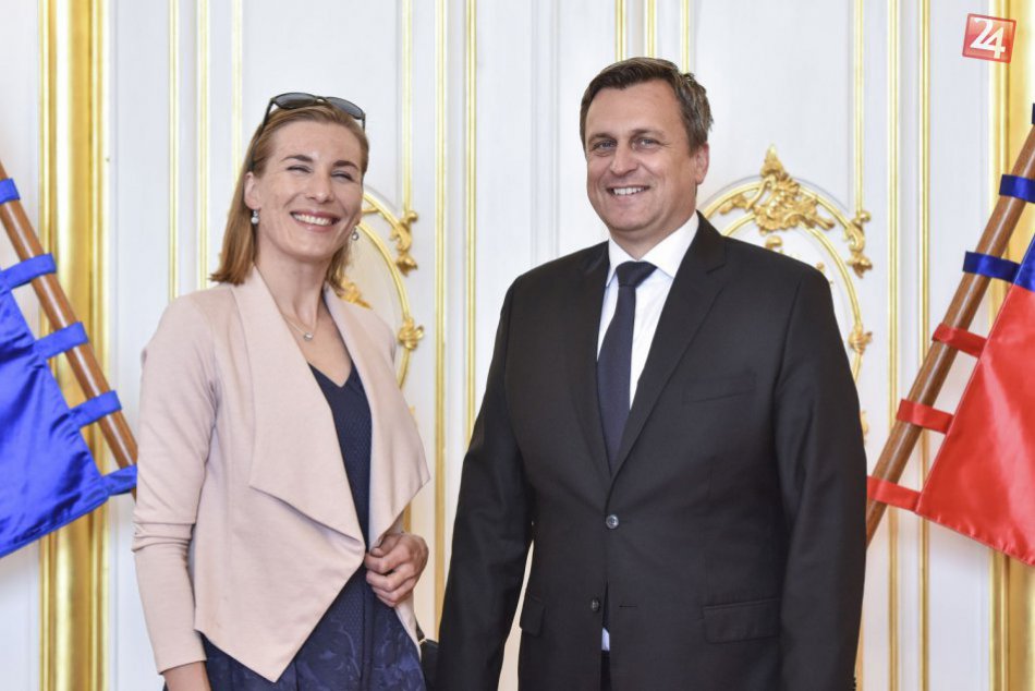 Kuzminovej obed na Bratislavskom hrade