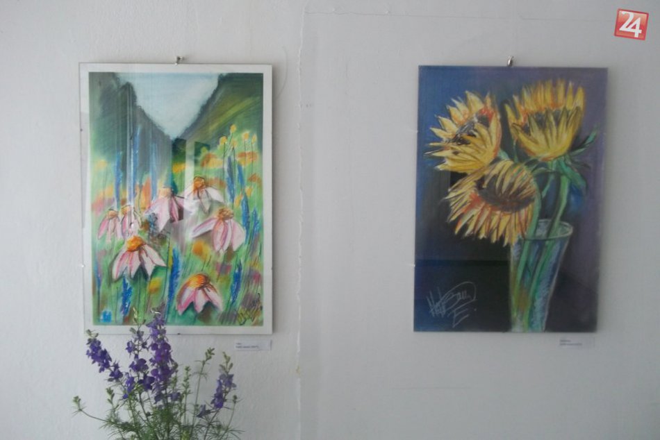 Vo Večierke vystavuje učiteľka: Eva Matisová hľadá svoj štýl, FOTO