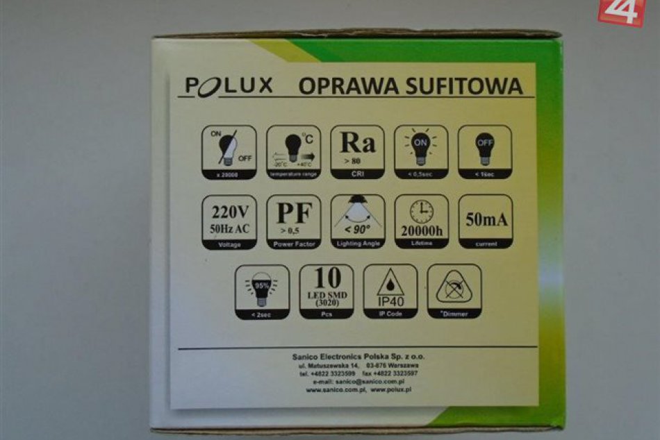 Inšpekcia odhalila na trhu nebezpečné svietidlo: Hrozí úraz elektrickým prúdom