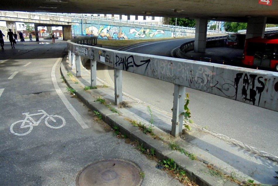 Most SNP - estakády - NKP