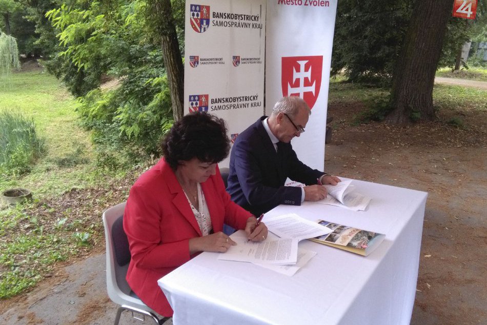 V OBRAZOCH: Areál Borovej hory previedol BBSK na mesto Zvolen