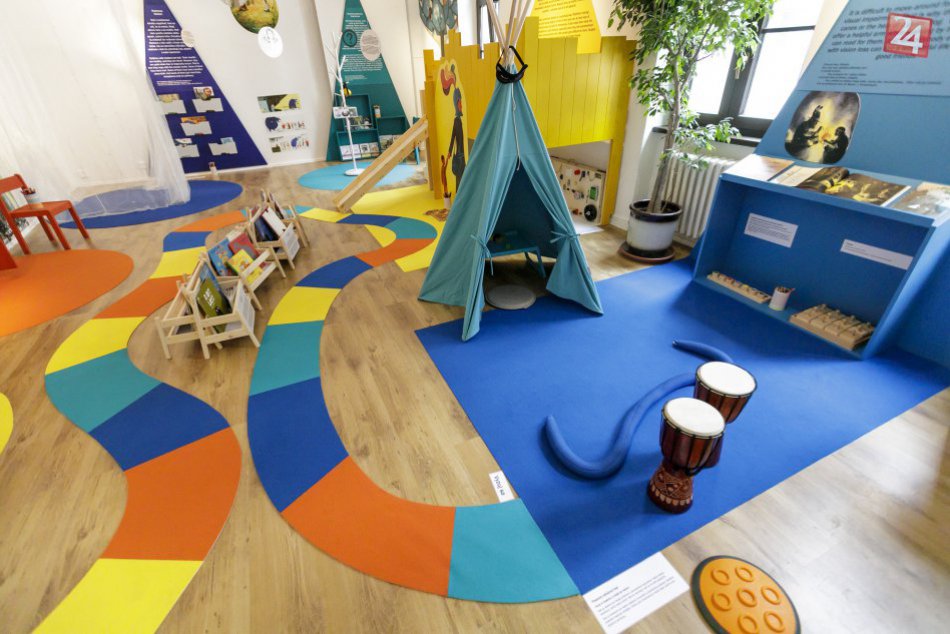 Výstava Zmysel to má aj bez zmyslov v Bibiane