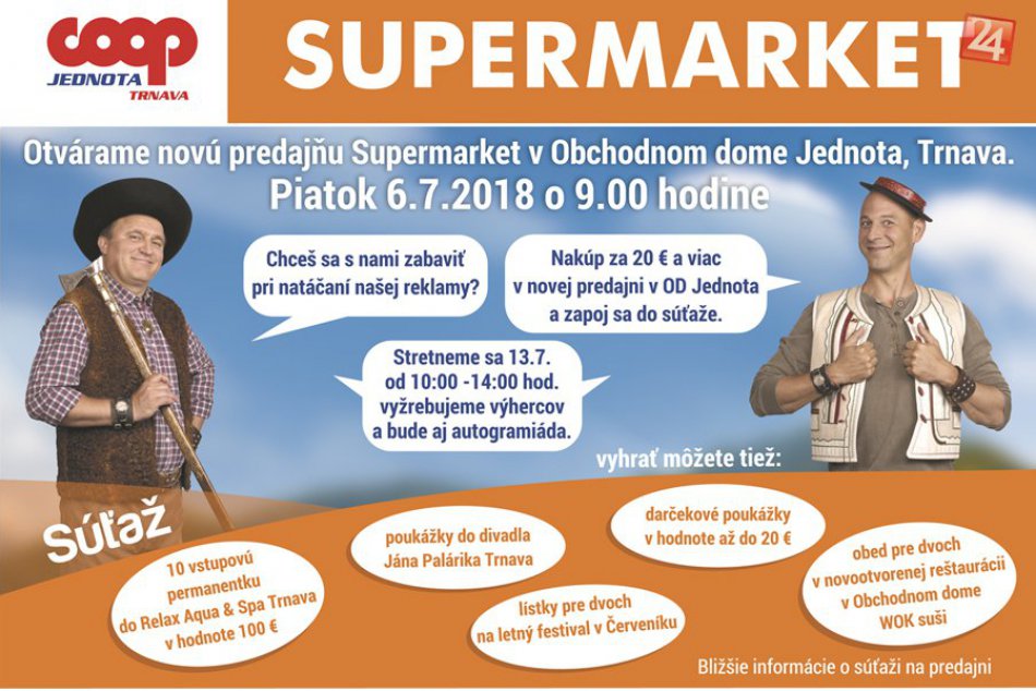 Coop JEDNOTA TRNAVA: Znovuotvorenie