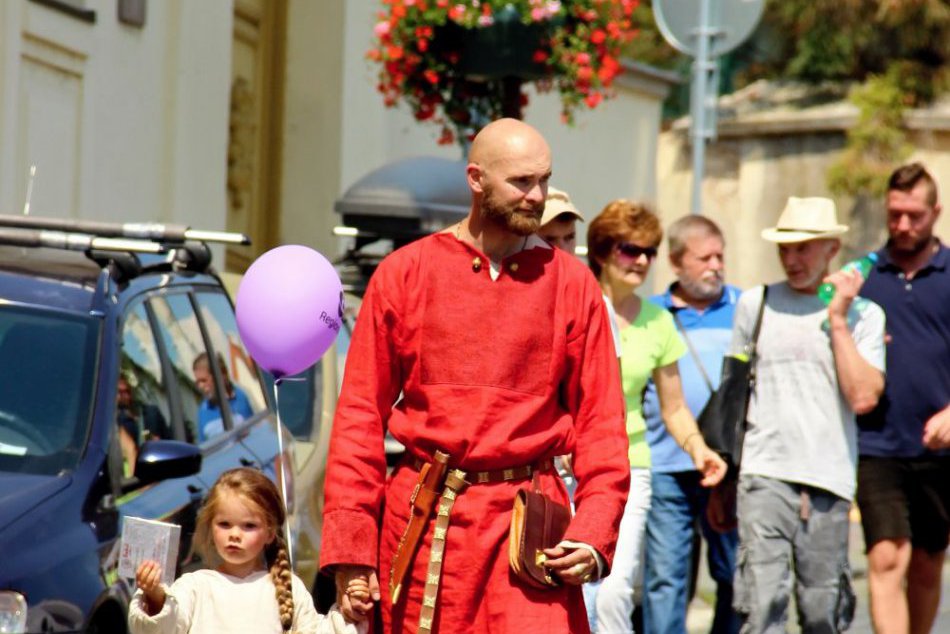 Festival Pribinova Nitrawa preniesol podhradie do stredoveku