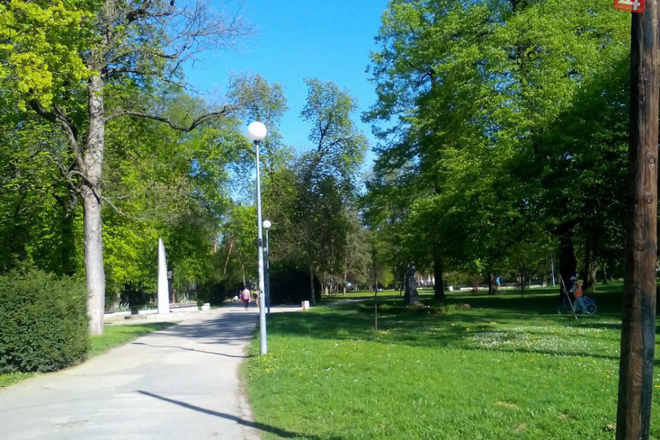 V obrazoch: Park gen. M. R. Štefánika v Trenčíne