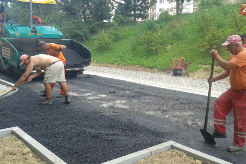 Bernolákova ulica na Rozkvete sa mení: Práce pomaly finišujú