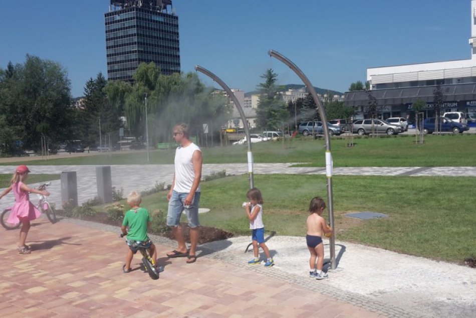 V centre Považskej Bystrice nás osviežia prašné brány: Takto to tam vyzerá