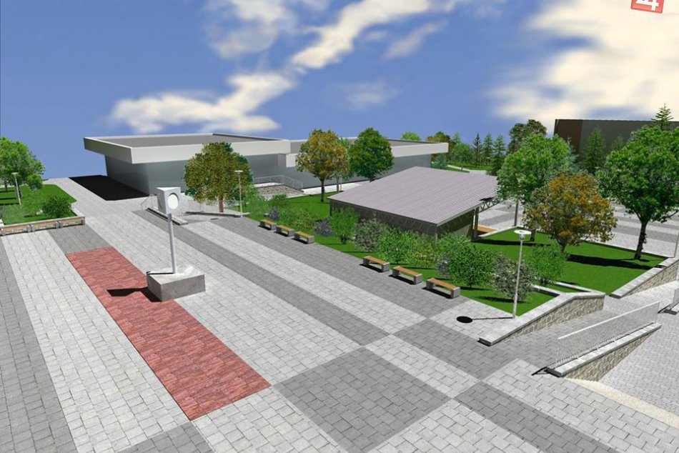 Vizualizácia rekonštrukcie Malokarpatského námestia