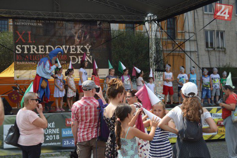 V OBRAZOCH: Stredoveký deň v Žiline