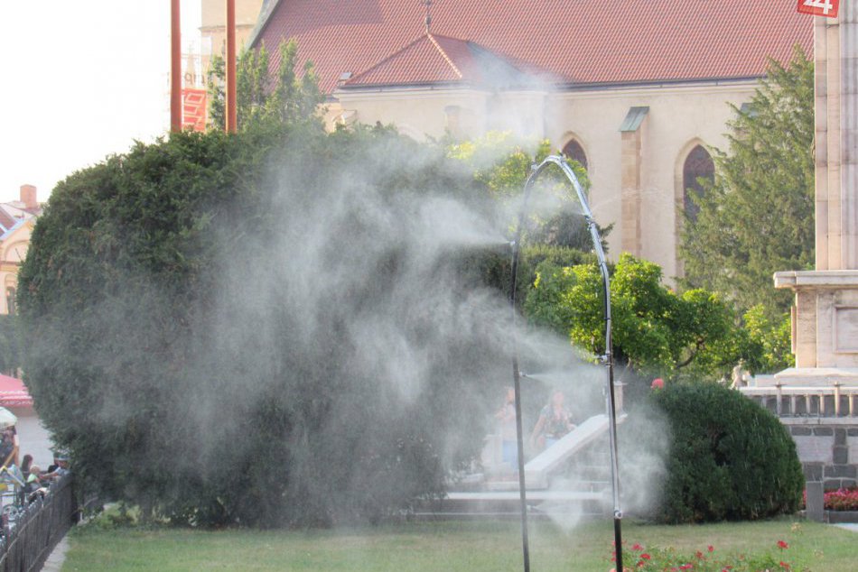 Príjemná možnosť, ako sa osviežiť: V Prešove máme prašnú bránu