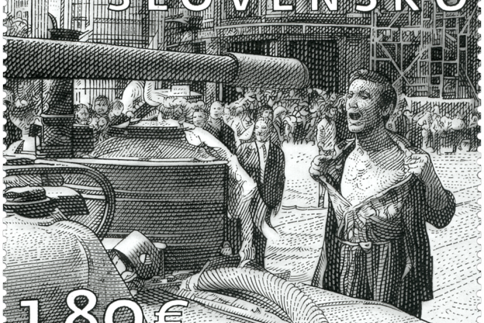 Ikonická fotografia Ladislava Bielika je motívom novej poštovej známky