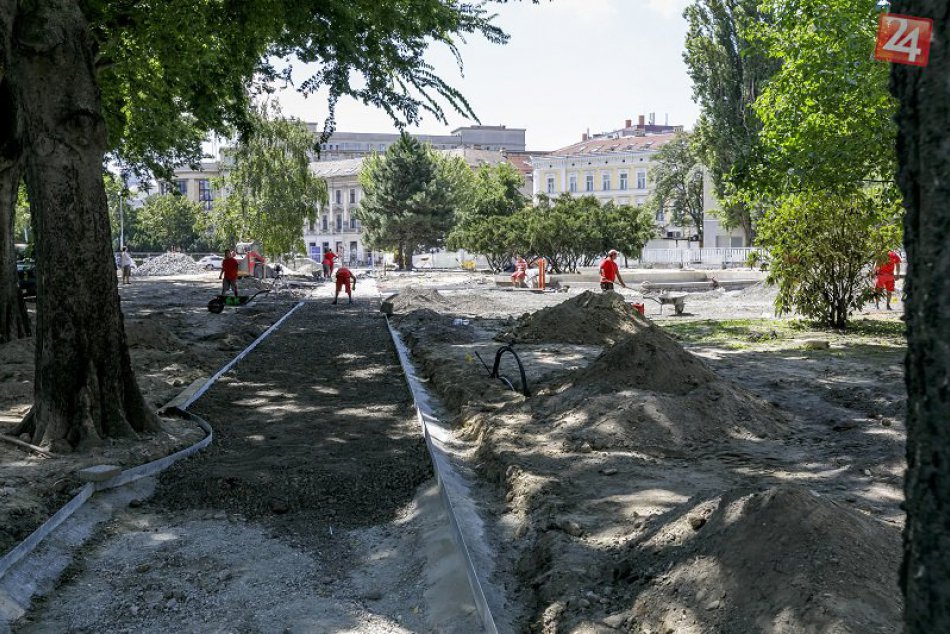 Landererov park finálna fáza