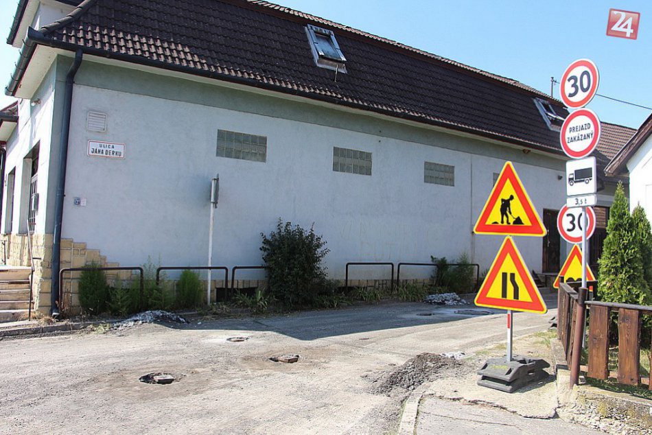 V obrazoch: Rekonštrukcia ciest v Trenčíne a okolí