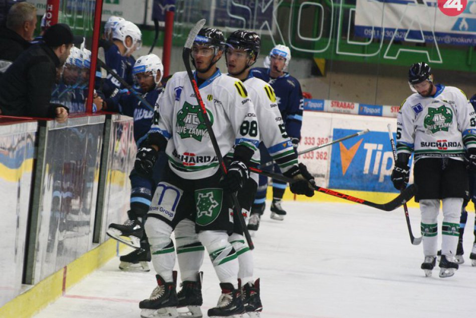 Sebastián Slávik v drese MHC Nové Zámky