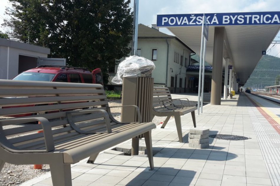 Železničná stanica v Považskej zmenená: Zábery z opäť otvoreného 1. nástupišťa