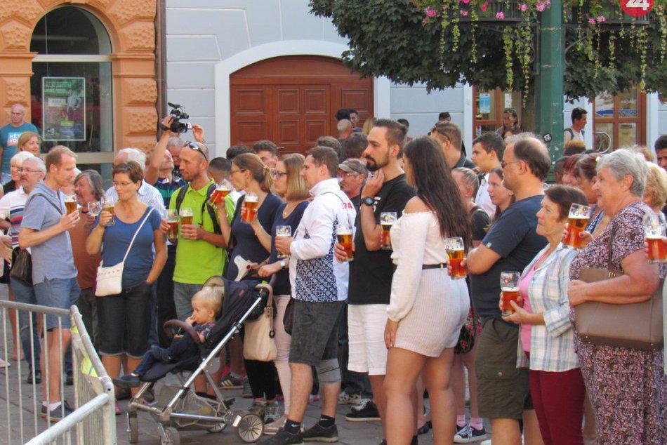 V Prešove hromadne degustovali pivo: A podarilo sa zapísať aj rekord