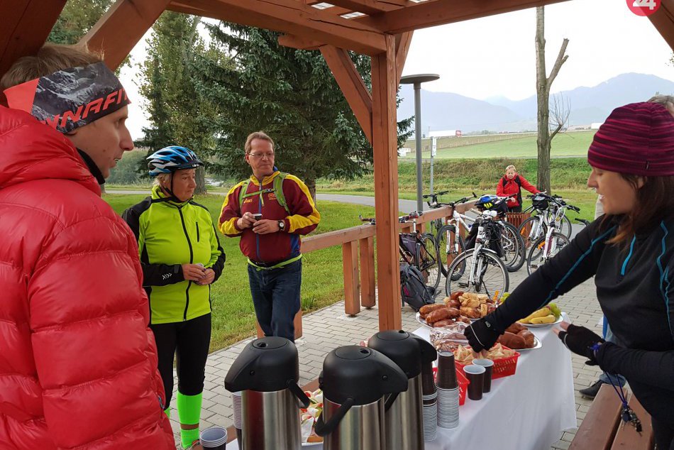 FOTO: Cykloraňajky v Liptovskom Mikuláši