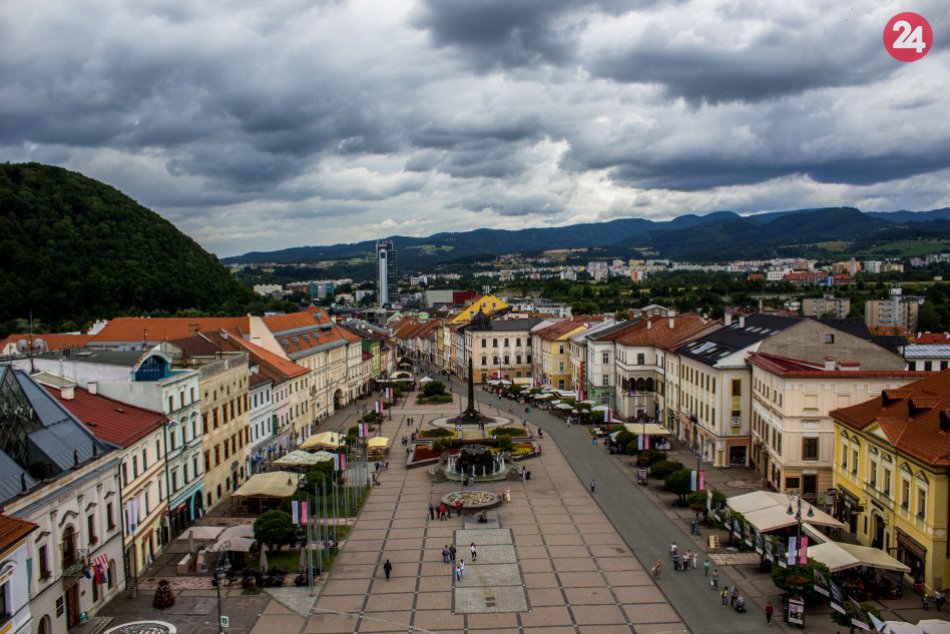 V OBRAZOCH: Bystrica zachytená fotoaparátom mladého študenta Adriána