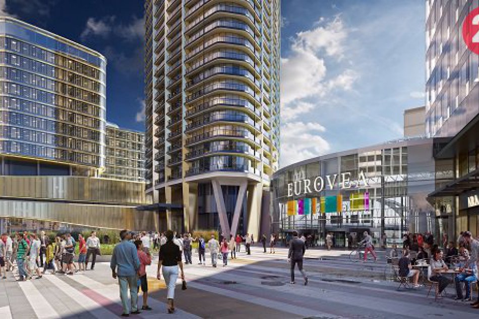 Eurovea City, vizualizácie