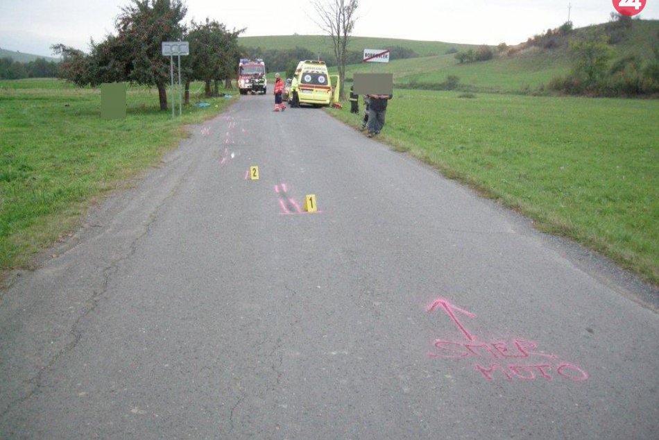 FOTO: Dopravná nehoda v Liptovskom Mikuláši si vyžiadala život motocyklistu