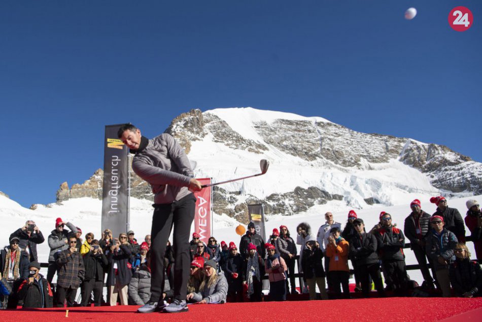 Golf si zahrali vo výške takmer 3500 metrov nad morom!