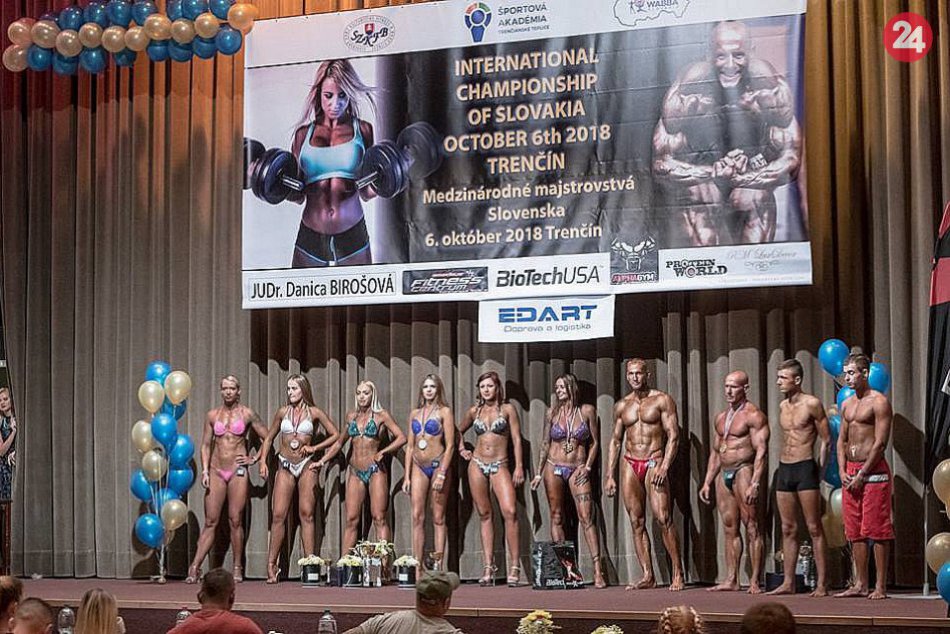 V OBRAZOCH: Majstrovstvá v kulturistike a fitness v Trenčíne 2018