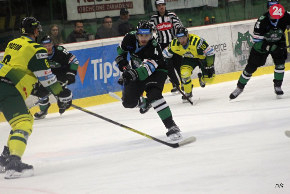 Hráči MHC Nové Zámky hostili v domácom zápase Žilinu