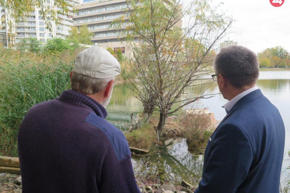 Umelý ostrovček pre hniezdenie vtáctva na Štrkovci