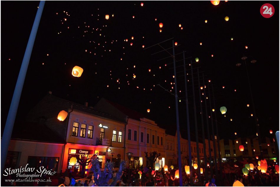 Lampiónový sprievod v Brezne