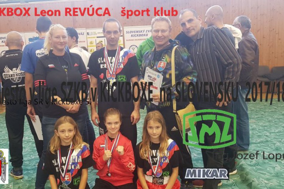 V OBRAZOCH: Športovci Kickbox Leon Revúca zažili medailové hody