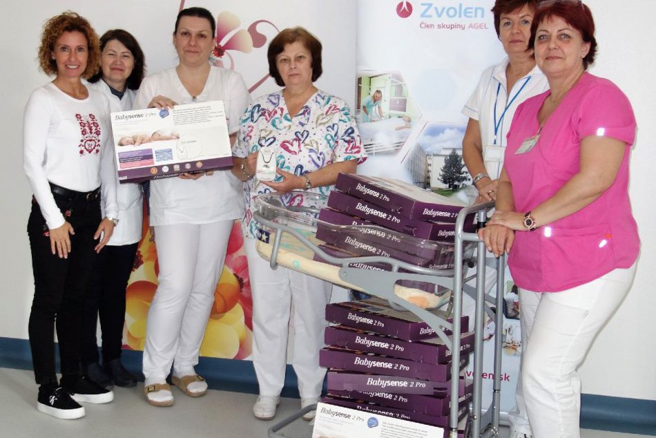 V OBRAZOCH: Bábätká vo zvolenskej nemocnici dostali ďalšie monitory dychu