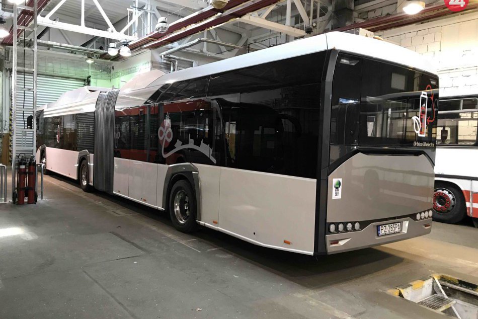 Nový elektrobus SOLARIS Urbino 18