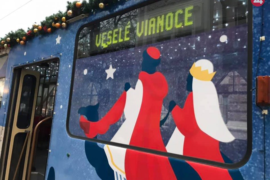 Vianočná električka 2018