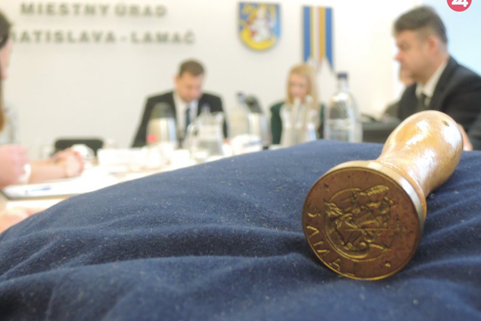 Nový starosta Lamača Lukáš Baňacký