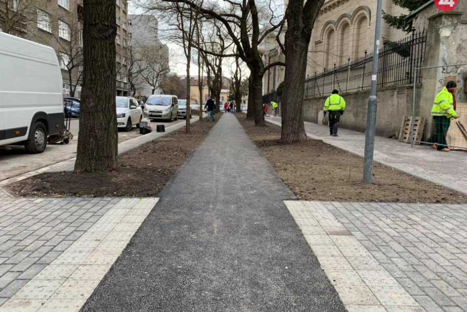 Rekonštrukcia Blumentálskej ulice