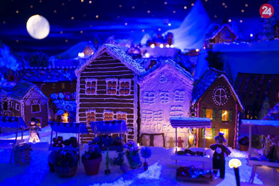 Nádherné perníkové mestečko teší Nórov