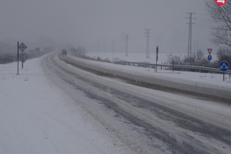 Obrazom: Zasnežená Rožňava