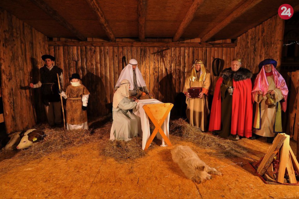 OBRAZOM: V Poprade ani tento rok nachýbal živý Betlehem