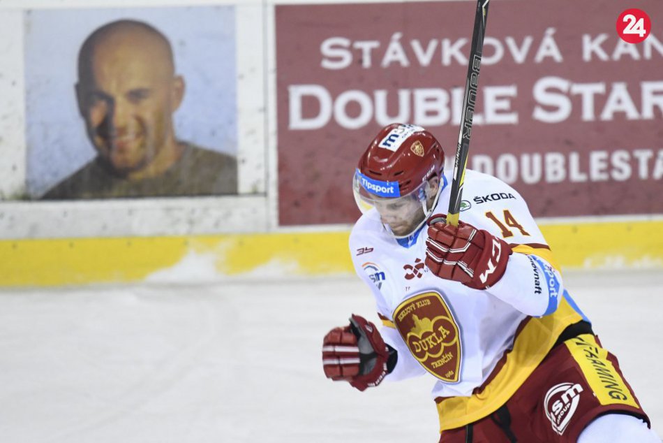 V OBRAZOCH: HK Dukla Trenčín - HC'05 iClinic Banská Bystrica