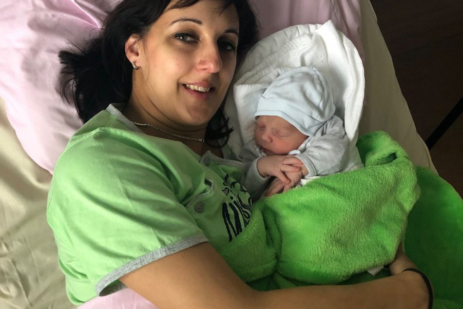 Prvým dieťaťom narodeným v roku 2019 je Alan