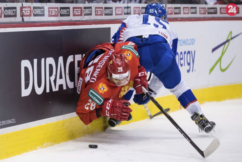 Slovensko – Rusko 3:8 (0:4, 0:3, 3:1)